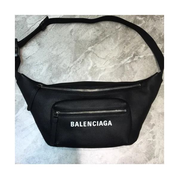 Balenciaga 2019 Leather Hip Sack,25CM - 발렌시아가 2019… - 1