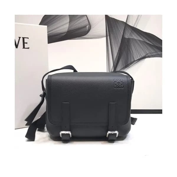Loewe 2019 Military Messenger Shoulder Bag, 24.5CM… - 1