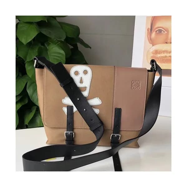 Loewe 2019 Military Messenger Shoulder Bag, 32CM -… - 1
