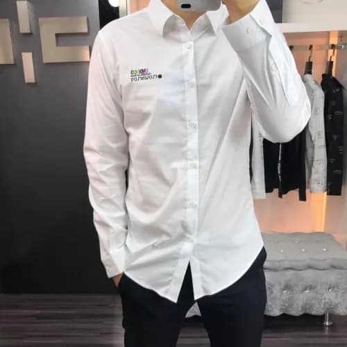Off-White 2019 Mens Logo Slim Fit Cotton Tshirt - … - 1
