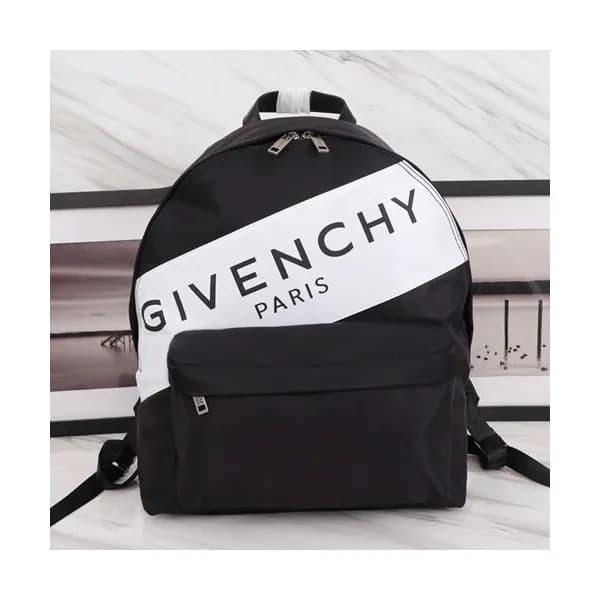 Givenchy 2019 Canvas & Leather Back Pack,45cm - 지방… - 1