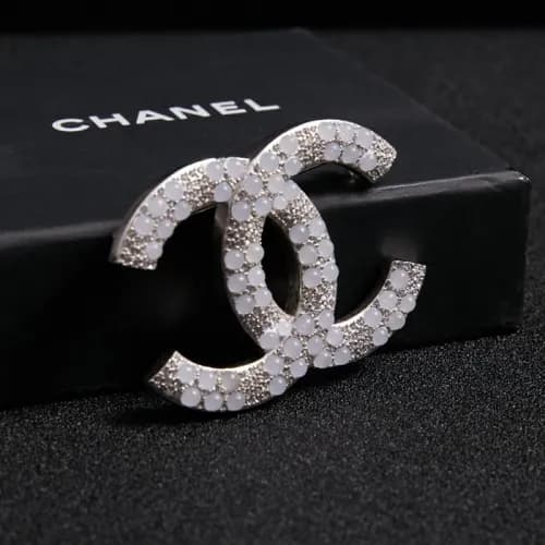 Chanel Brooch -샤넬 브로치cha0159.컬러(화이트 골드) - 1