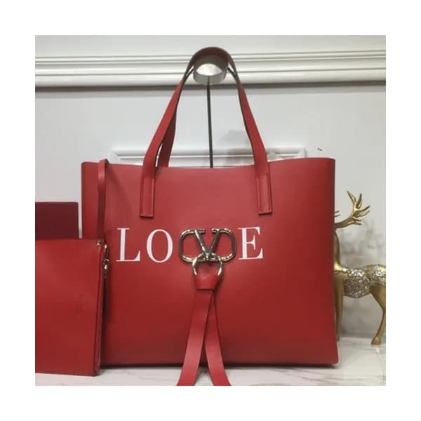 Valentino 2019 V-ring Tote Shopper Bag,39CM - 발렌티노… - 1