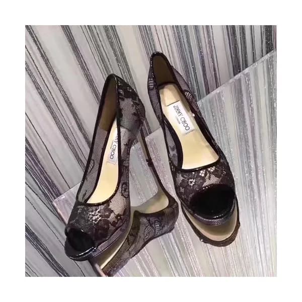 Jimmy Choo 2019 Ladies Lace High Heel - 지미츄 2019 여… - 1