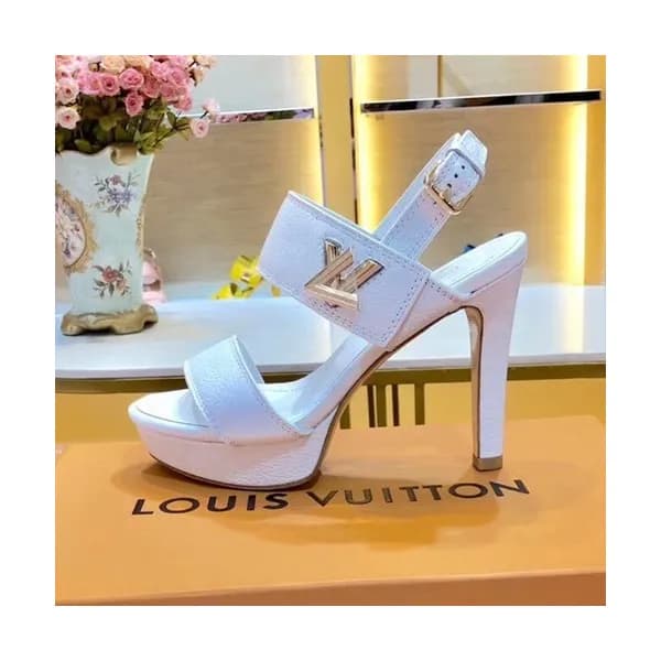 Louis Vuitton 2019 Ladies Leather High Heel Sandal… - 1