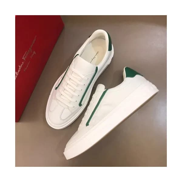 Ferragamo 2019 Mens Leather Sneakers - 페라가모 2019 남… - 1