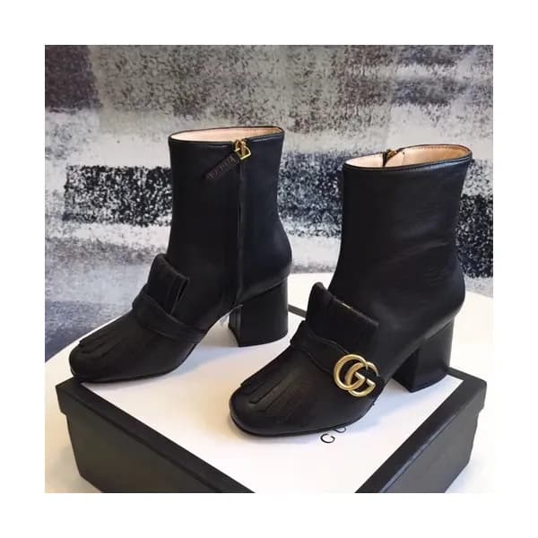Gucci 2019 Ladies Leather Ankle Boots - 구찌 2019 여성… - 1