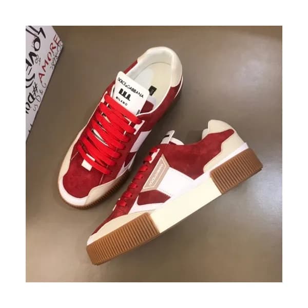 Dolce&Gabbana 2019 Mens Leather Sneakers - 돌체앤가바나… - 1