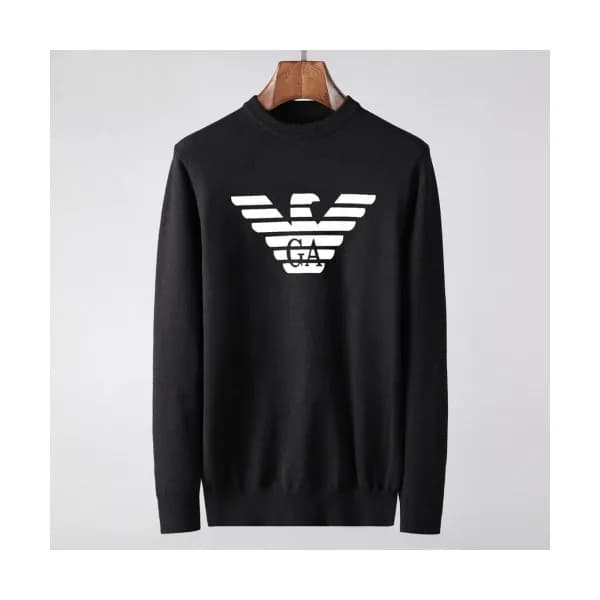 Armani 2019 Mens Crew Neck Wool Sweater - 알마니 201… - 1