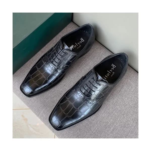 Berluti 2019 Mens Leather Oxford Shoes - 벨루티 2019… - 1
