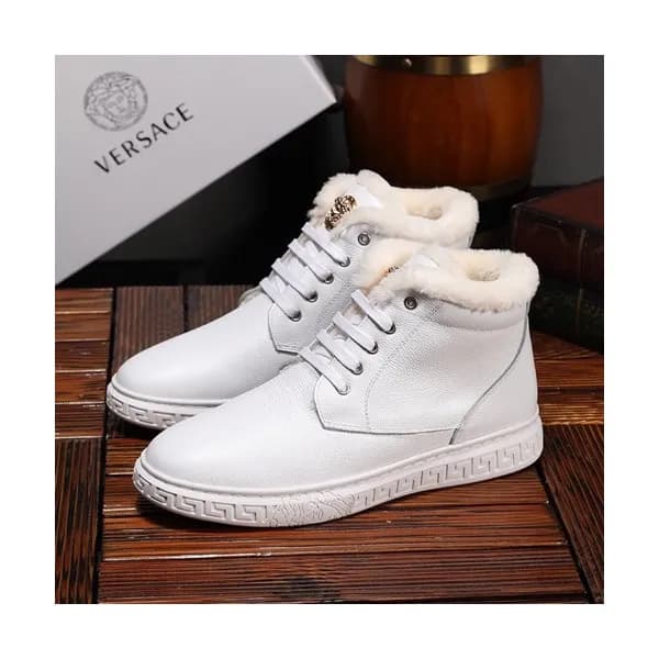 Versace 2019 Mens Leather Boots Sneakers - 베르사체 20… - 1