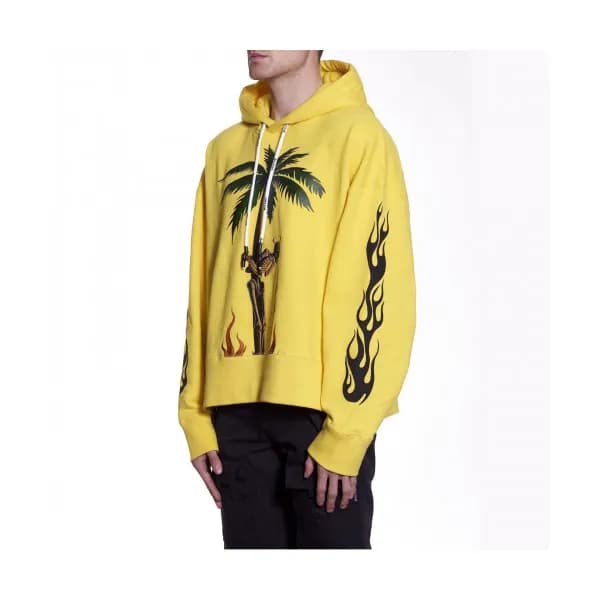 Palm Angels 2019 Mm/Wm Logo Oversize Cotton Hood … - 1