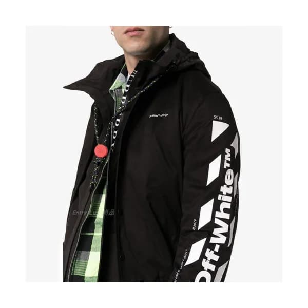 Off white 2019 Mens Logo Down Jacket - 오프화이트 2019 … - 1