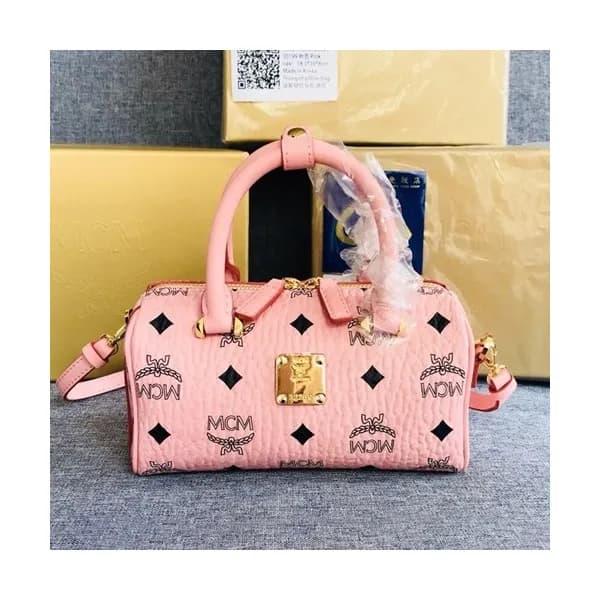 MCM 2019 Visetos Tote Shoulder Bag,18.5cm - 엠씨엠 20… - 1