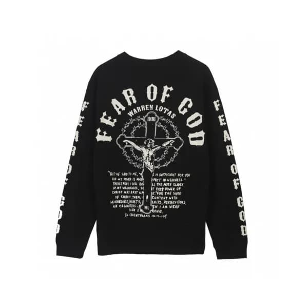 Fear of god 2019 Mens Oversize Minimal Cotton Tshi… - 1