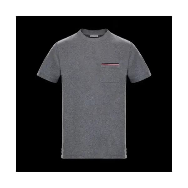 [매장판]Moncler 2020 Mens Logo Cotton Short Sleeved T… - 1