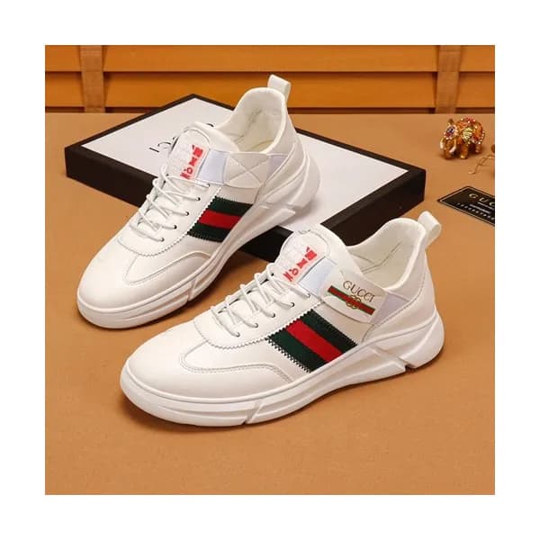 Gucci 2019 Mens Leather Sneakers - 구찌 2019 남성용 레더 … - 1