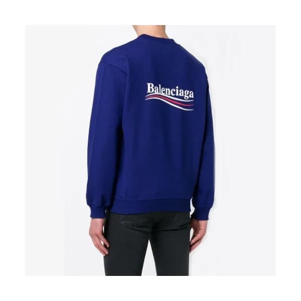 [발렌시아가]Balenciaga 2020 Mens Logo Crew-neck Cotton … - 1