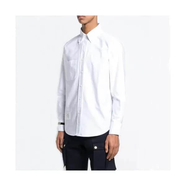[톰브라운]Thom Browne 2020 Mens Strap Cotton Tshirts -… - 1