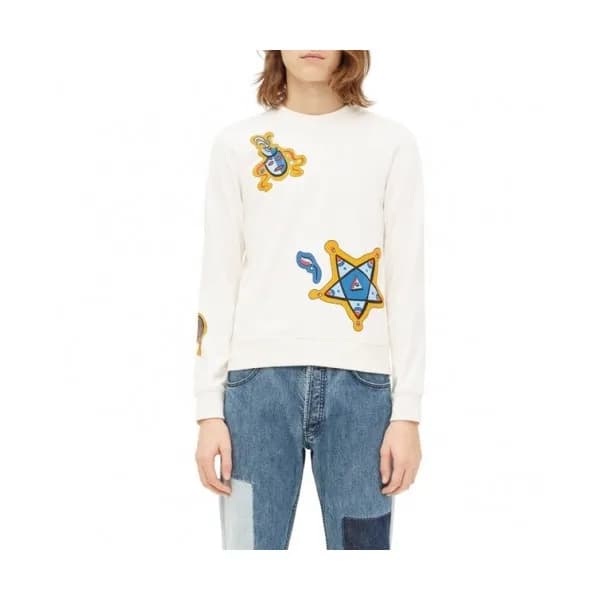 [로에베]Loewe 2020 Mm/Wm Logo Casual Cotton Tshirts -… - 1