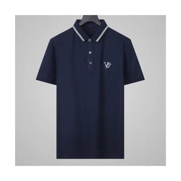 [베르사체]Versace 2020 Mens Logo Silket Short Sleeved … - 1
