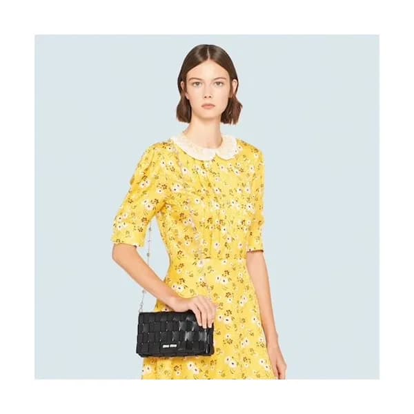 MiuMiu 2020 Leather Shoulder Cross Bag,22cm - 미우미우… - 1