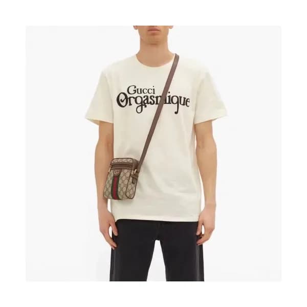 [매장판]Gucci 2020 Mm/Wm Logo Cotton Short Sleeved Ts… - 1