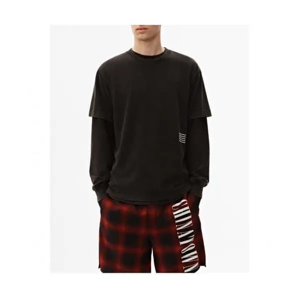 [매장판]Alexsander Wang 2020 Mm/Wm Logo Cotton Short … - 1