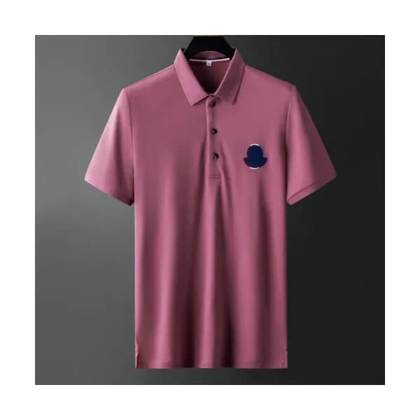 [매장판]Moncler 2020 Mens Logo Silket Short Sleeved P… - 1