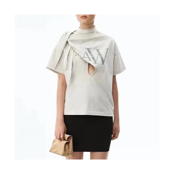 Alexsander Wang Womens Short Sleeved Tshirts - 알렉산… - 1