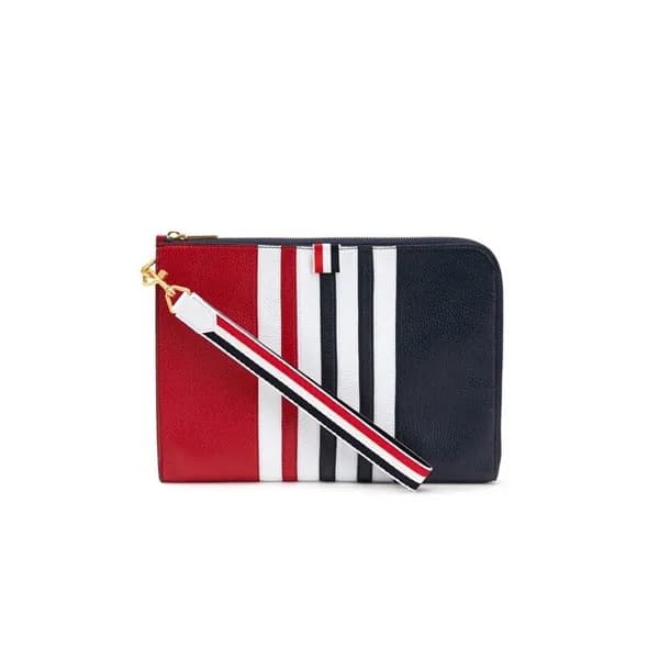 Thom Browne 2020 Leather Clutch Bag ,30.5cm - 톰브라운… - 1