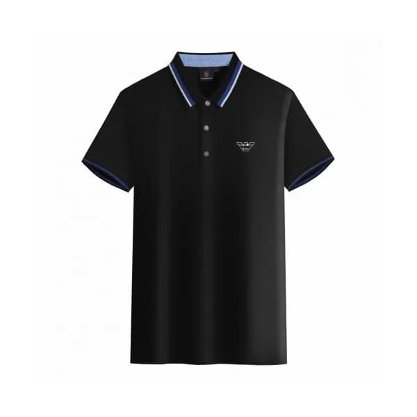 [알마니]Armani 2020 Mens Logo Silket Short Sleeved Ts… - 1