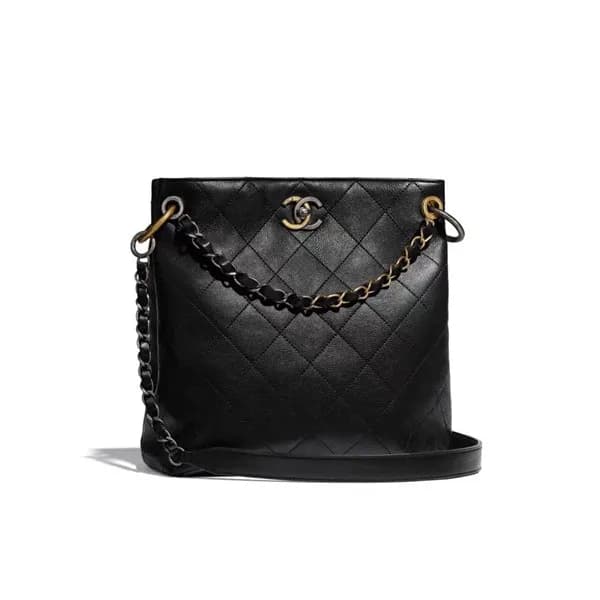 Chanel 2020 Leather Bucket Shoulder Bag ,24CM - 샤넬… - 1