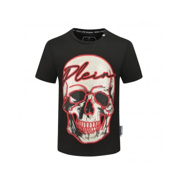 [필립플레인]Philipp-plein 2020 Mens Logo Cotton Short S… - 1