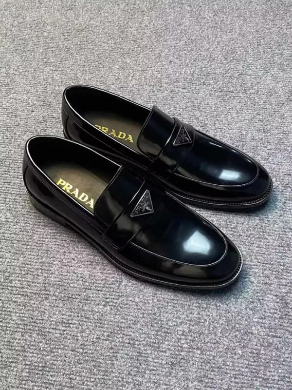 Prada 2023 Men's Leather Shoes - 프라다 2023 남성용 … - 1
