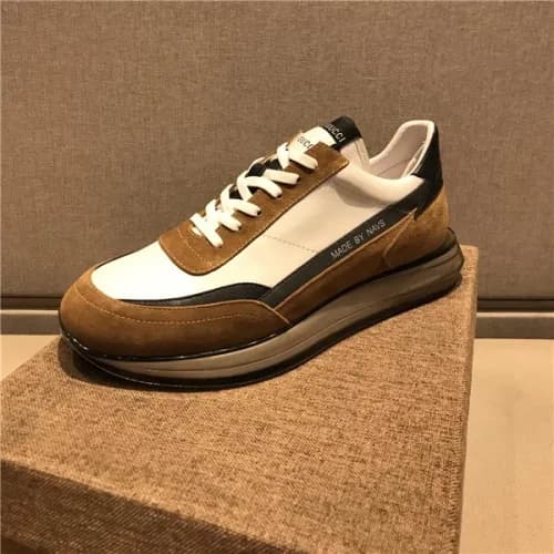 Gucci 2020 Men's Leather Sneakers - 구찌 2020 남성… - 1
