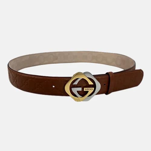 Gucci 2020 Men's Leather Belt - 구찌 2020 남성용 레더… - 1