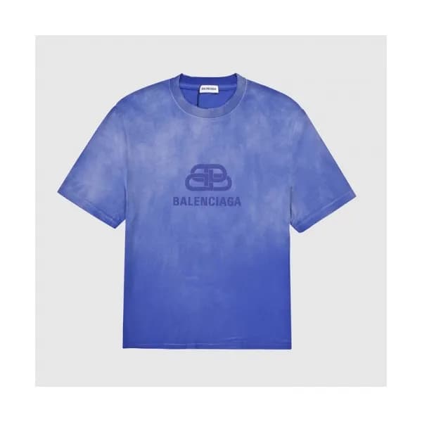 [발렌시아가]Balenciaga 2021 Mm/Wm Logo Cotton Short Sle… - 1