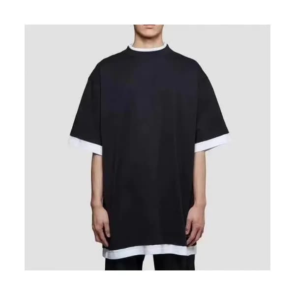 [발렌시아가]Balenciaga 2021 Mm/Wm Logo Cotton Short Sle… - 1