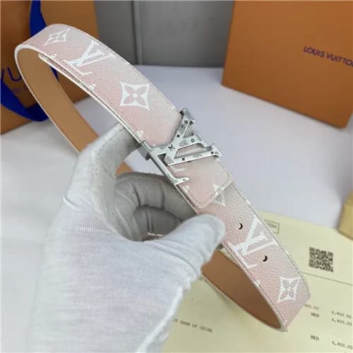 Louis Vuitton 2021 Women's Leather Belt,3.0cm,… - 1
