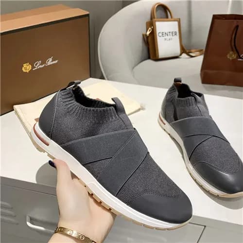 Loro Piana 2021 Men's Leather Sneakers,LOROS00… - 1