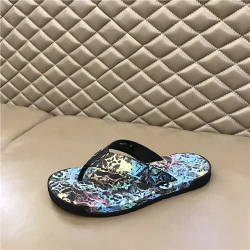 Louis Vuitton 2021 Men's Leather SlipperLOUS2… - 1