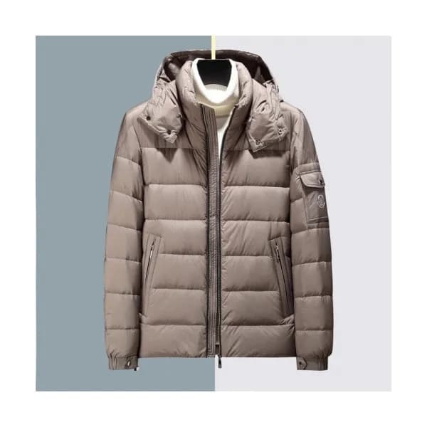 Moncler Mens Casual Duck-down Padding Beige - 몽클레… - 1