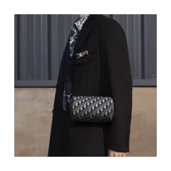 디올 남성 오블리크 새들백 - Dior Mens Oblique Saddle Bag - d… - 1