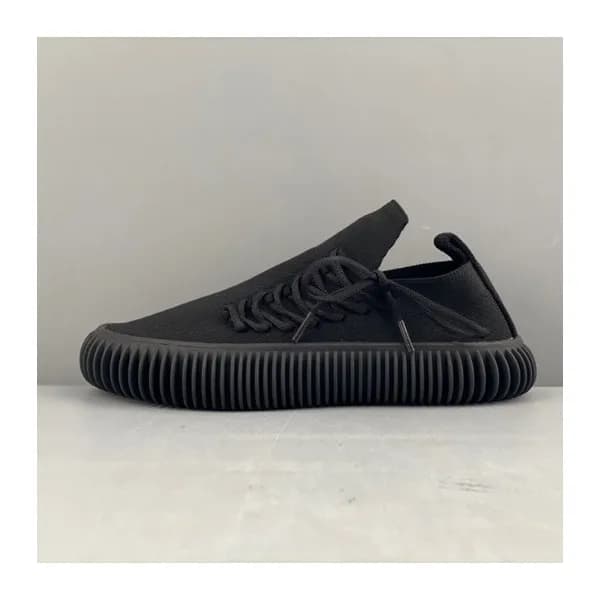보테가베네타 남/녀 모던 블랙 스니커즈 - Bottega Veneta Unisex Blac… - 1
