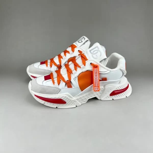 돌체앤가바나 남성 클래식 오렌지 스니커즈 - Mens Orange Sneakers - do… - 1