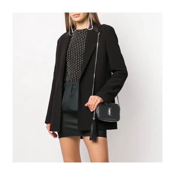입생로랑 여성 블랙 숄더백 - Saint Laurent Womens Black Should… - 1