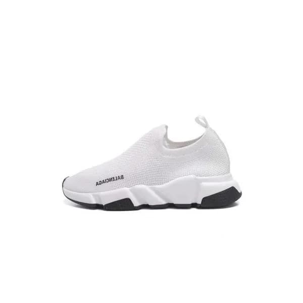 발렌시아가 남/녀 화이트 스니커즈 - Balenciaga Unisex White Sneak… - 1