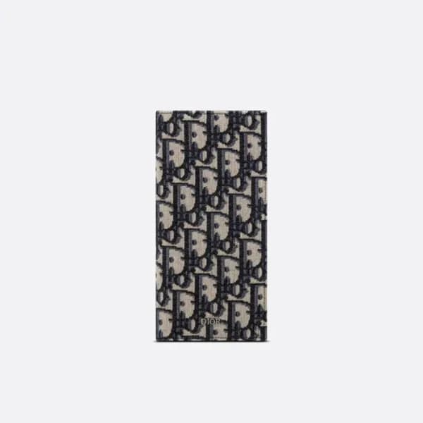 디올 남성 블랙 장지갑 - Dior Mens Navy Long Wallets - di392… - 1