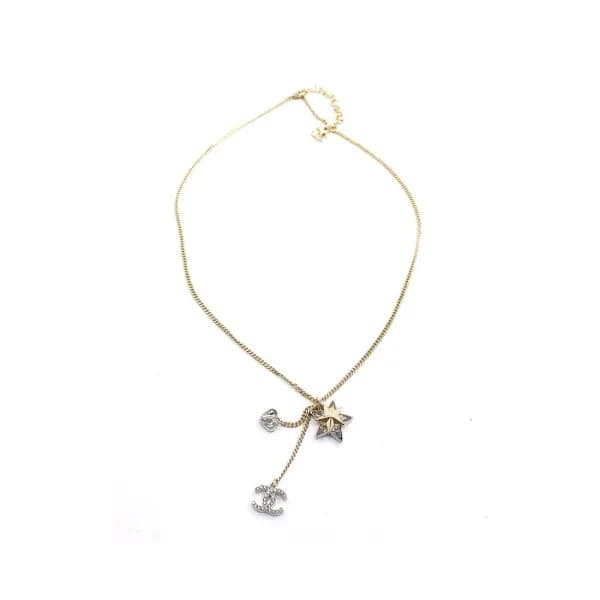 샤넬 여성 이니셜 목걸이 - Chanel Womens Gold Necklace - acc2… - 1